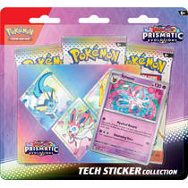 Pokémon TCG Scarlet & Violet Prismatic Evolutions Tech Sticker Collection