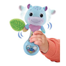 VTech Baby dierenvriendjes rammelaar nijlpaard - blauw productafbeelding 4