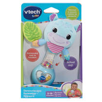 VTech Baby dierenvriendjes rammelaar nijlpaard - blauw productafbeelding 2