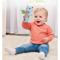 VTech Baby dierenvriendjes rammelaar nijlpaard - blauw productafbeelding 3