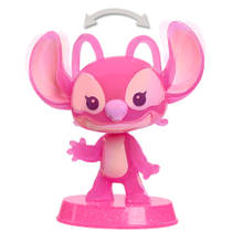 Disney Stitch wiebelhoofd verzamelfiguur Angel - roze Main Image - 4