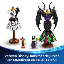 LEGO Disney de jurken van Malificent en Cruella de Vil 43262 productafbeelding 6