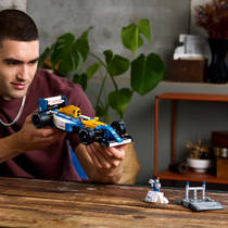 LEGO Icons Williams Racing FW14B en Nigel Mansell 10353 productafbeelding 3