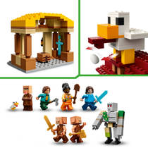 LEGO Minecraft de Ghast-Ballon aanval op het dorp 21273 productafbeelding 3