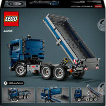 LEGO Technic vrachtwagen met kiepfunctie 42203 productafbeelding 8