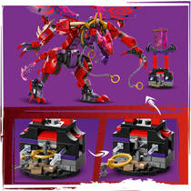 LEGO NINJAGO Bliksemtand Draak van Chaos 71832 Main Image - 2