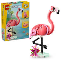 LEGO Creator 3-in-1 wilde dieren roze flamingo 31170 hoofdafbeelding product