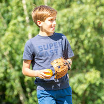 Angel Sports honkbalhandschoen met bal productafbeelding 2