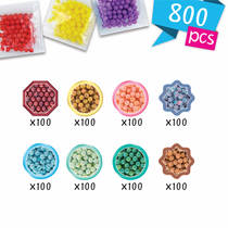Aquabeads navulling multikleuren parelmix productafbeelding 2
