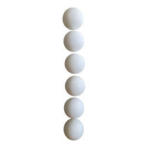 SportX tafeltennisballen ABS set 6-delig