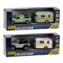 City Mini Car met trailer - 1:50