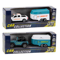 City Mini Car met paardentrailer
