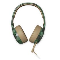 Qware New Orleans Camo Forest gaming headset - groen