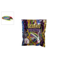 Scoubidou knooptouwtjes set 100-delig - 80 cm productafbeelding 2