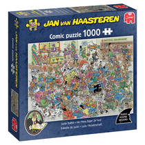 Jumbo Jan van Haasteren puzzel NK 2025 Mens erger je niet - 1000 stukjes