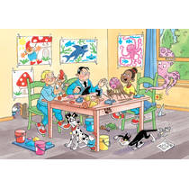 Jumbo Jan van Haasteren Junior puzzel Creatief met klei - 150 stukjes productafbeelding 2