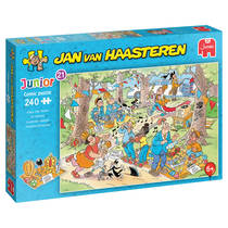 Jumbo Jan van Haasteren Junior puzzel De vrijmarkt - 240 stukjes