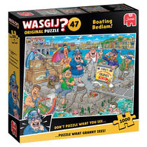 Jumbo Wasgij Original 47 puzzel Boating Bedlam - 1000 stukjes
