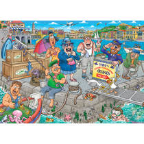 Jumbo Wasgij Original 47 puzzel Boating Bedlam - 1000 stukjes productafbeelding 2