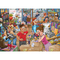 Jumbo Wasgij Mystery 29 puzzel Donatiedebacle - 1000 stukjes productafbeelding 2