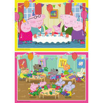 Ravensburger Peppa Pig puzzelset - 2 x 12 stukjes productafbeelding 2