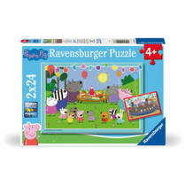 Ravensburger Peppa Pig puzzelset - 2 x 24 stukjes