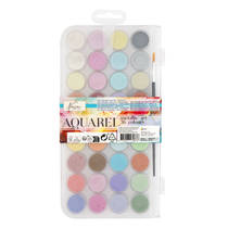 Nassau kleurenpalet aquarel metallic 36-delig productafbeelding 3
