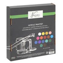Nassau acrylverf set 18-delig productafbeelding 6