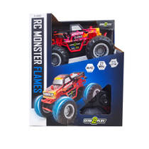 Gear2Play op afstand bestuurbare Monster Flames monster truck - 1:24 productafbeelding 3