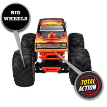 Gear2Play op afstand bestuurbare Monster Flames monster truck - 1:24 productafbeelding 5