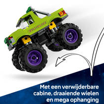 LEGO Marvel de Hulk truck vs. Thanos 76312 productafbeelding 4