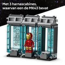 LEGO Marvel Iron Mans laboratorium: harnasruimte 76315 productafbeelding 3