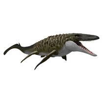 Jurrasic World Rebirth Bite 'N Blast Mosasaurus actiefiguur productafbeelding 10