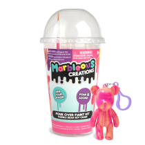 Marble Bear verf sleutelhanger gietverf set productafbeelding 2