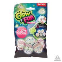 Glow in the dark stuiterballen