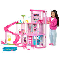 Barbie Droomhuis poppenhuis 75-delig Main Image - 1