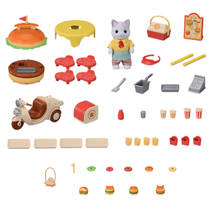 Sylvanian Families Hamburgerstand productafbeelding 2