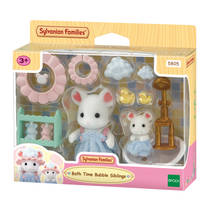 Sylvanian Families familie Marshmallow muis badtijd broer en zus productafbeelding 3