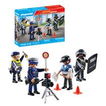 PLAYMOBIL Action Heroes politie figuren set 71730