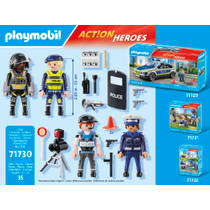 PLAYMOBIL Action Heroes politie figuren set 71730 productafbeelding 4