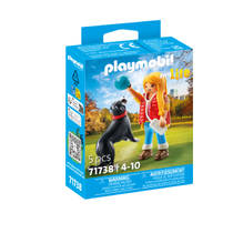 PLAYMOBIL My Life vrouw met berghond 71738 Main Image - 3