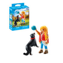 PLAYMOBIL My Life vrouw met berghond 71738