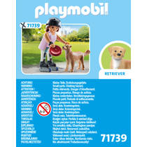 PLAYMOBIL My Life schaatser met retriever 71739 productafbeelding 5
