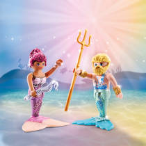 PLAYMOBIL DuoPacks zeemeermin en Triton 71799 Main Image - 4