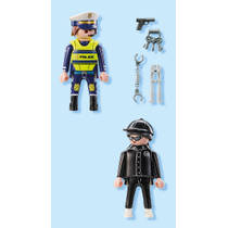 PLAYMOBIL DuoPacks politieman en inbreker 71804 Main Image - 1