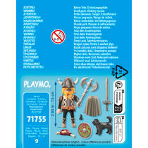 PLAYMOBIL SpecialPLUS viking met waakhond 71755 productafbeelding 4
