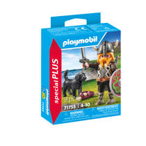 PLAYMOBIL SpecialPLUS viking met waakhond 71755 productafbeelding 3