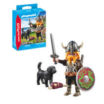 PLAYMOBIL Special Plus viking met waakhond 71755