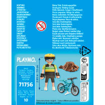 PLAYMOBIL SpecialPLUS mountainbiker 71756 productafbeelding 4