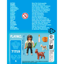 PLAYMOBIL SpecialPLUS vrouw met geiten 71759 productafbeelding 4